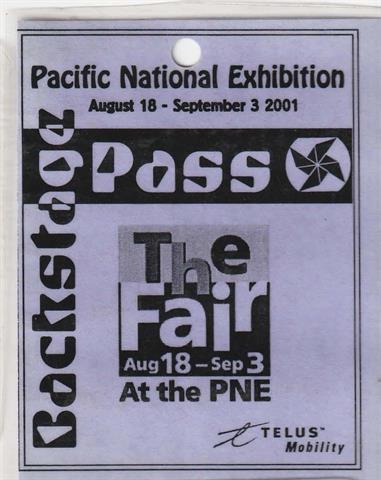 The Fair at the PNE Pass